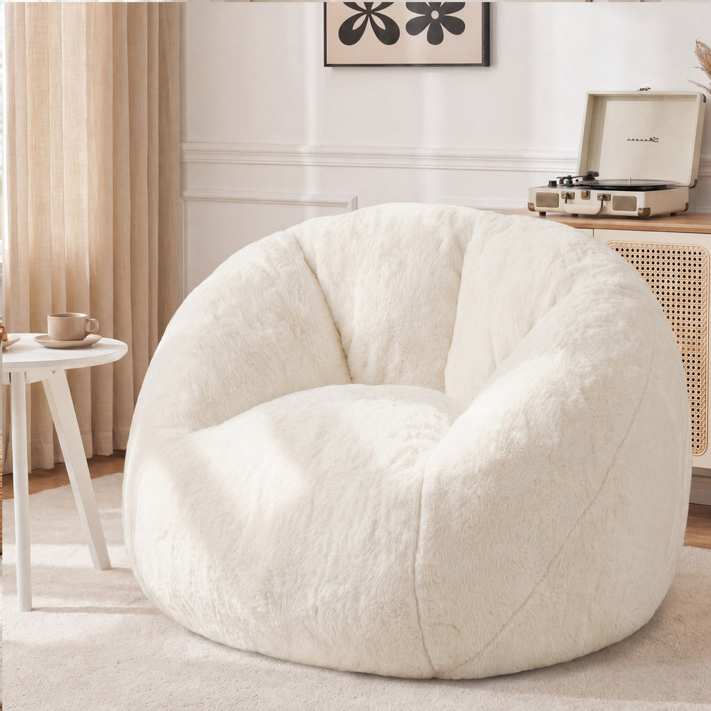 Plush Bean Bag Chair – Cozy Oversized Lounge Seat
