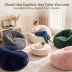 Plush Bean Bag Chair – Cozy Oversized Lounge Seat
