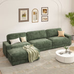 Shaped Modular Cloud Sectional Sofa