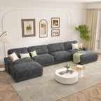 Shaped Modular Cloud Sectional Sofa