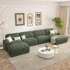 Shaped Modular Cloud Sectional Sofa